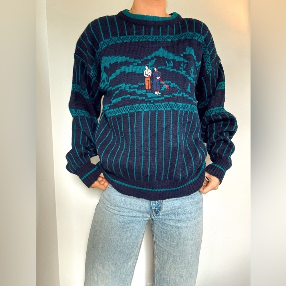Vintage Cape code sportswear Sweater- M - Picture 2 of 2
